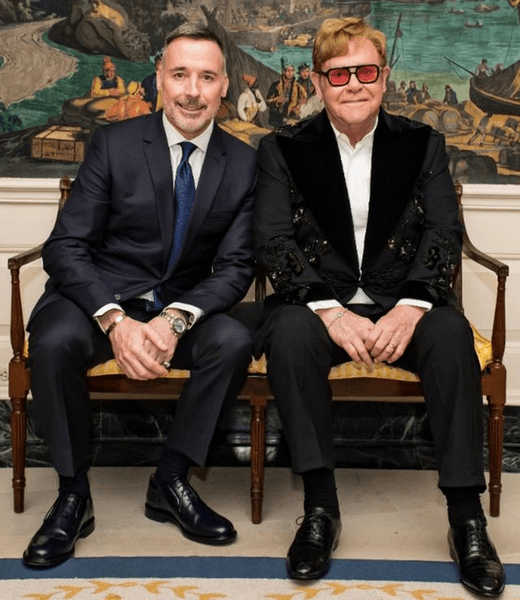 Элтон Джон, Дэвид Ферниш Элтон Джон с мужем